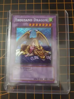 Thousand Dragon MRD-143 Secret Rare YuGiOh! TCG NM With Top Loader - Image 1