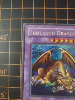 Thousand Dragon MRD-143 Secret Rare YuGiOh! TCG NM With Top Loader - Image 4