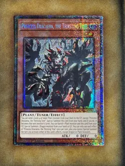 Yugioh Princess Dracaena, the Thirsting Tree BLZD-EN027 Starlight Rare 1st Ed NM - Image 1