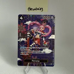 Perona OP06-093 SP English Alternate Art One Piece Card NM - VERY CLEAN (w/ Vid) - Image 1