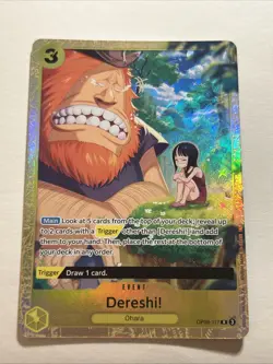 One Piece TCG Dereshi OP09-117 Best Selection Vol 4 - Image 2