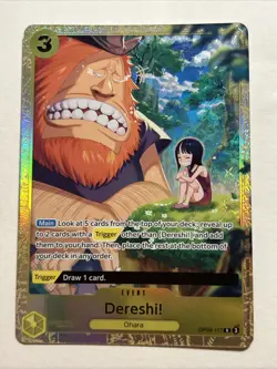 One Piece TCG Dereshi OP09-117 Best Selection Vol 4 - Image 3