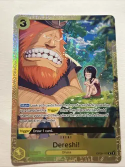One Piece TCG Dereshi OP09-117 Best Selection Vol 4 - Image 4