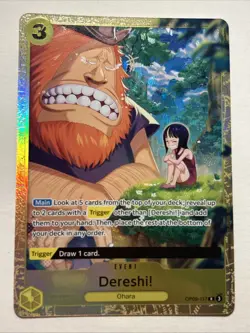 One Piece TCG Dereshi OP09-117 Best Selection Vol 4 - Image 5
