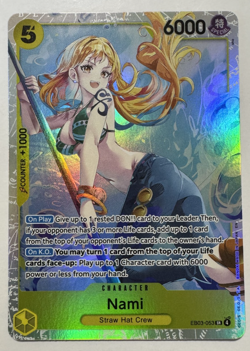 Nami - EB03-053 - One Piece - Heroines - SR - Image 1