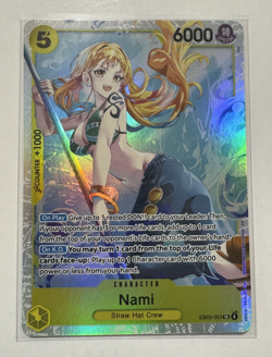 Nami - EB03-053 - One Piece - Heroines - SR - Image 2