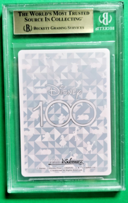 2023 BGS 9.5 GEM MINT Weiss Schwarz Japanese Disney 100 Pinocchio & Figaro - Image 2