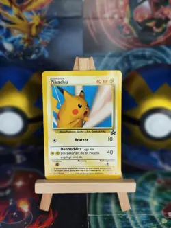 Pokemon Karte Pikachu (WP 26) WOTC Wizards Promo 26 PSA DE Bent LP - Image 1