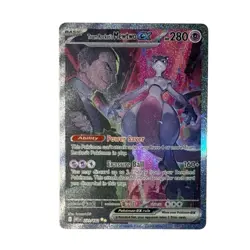 Pokemon Card Team Rocket's Mewtwo Ex SV10 231/182 Destined Rivals EN MINT/NM - Image 1