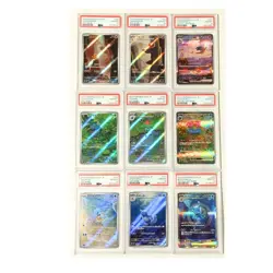 Pokemon Card 151 Charizard & Venusaur & Blastoise complete 9 Card JP PSA 10 - Image 1