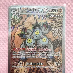 Pokemon Sandy Shocks EX 159/131 Scarlet & Violet: Prismatic Evolutions SIR Card - Image 2