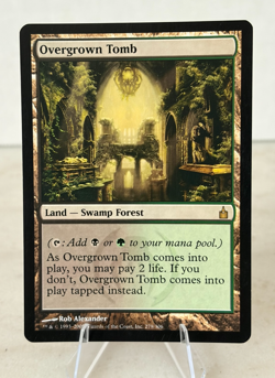 MTG Overgrown Tomb Return to Ravnica Regular Magic the Gathering NM - Image 1