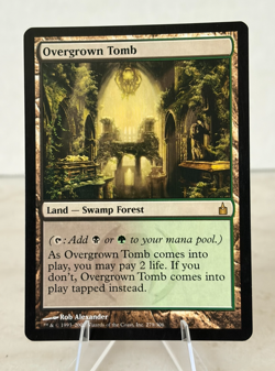 MTG Overgrown Tomb Return to Ravnica Regular Magic the Gathering NM - Image 3