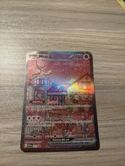 Mew EX SVP 053 PokÃ©mon TCG Scarlet & Violet 151 UPC Promo Card NM Condition - Image 1