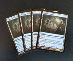 4 x Halimar Depths - Worldwake - MTG Magic the Gathering - Land - Image 1