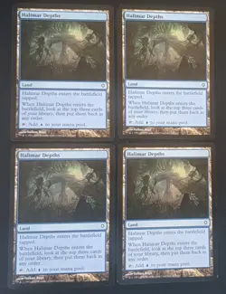 4 x Halimar Depths - Worldwake - MTG Magic the Gathering - Land - Image 3