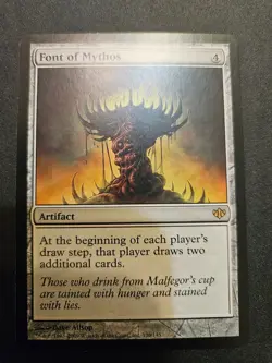 MTG 1x Font of Mythos Conflux Regular Magic the Gathering Rare Ex-NM - Image 1
