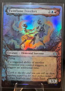 Twinflame Travelers (Showcase) Foil Lorwyn Eclipsed 345 U NM MTG - Image 1