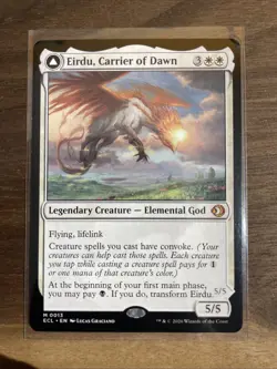 MTG Lorwyn Eclipsed Eirdu, Carrier of Dawn 0013 NM Mythic - Image 1