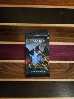 WOTC MTG LoTR Tales of Middle-Earth Set Booster Pack - Image 1