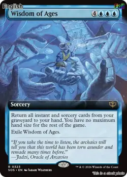 Wisdom of Ages (Extended Art) [SOS - 323] Foil - Image 1