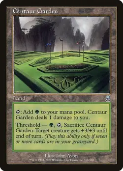 Centaur Garden 1x MtG Odyssey ODY SP/NM - Image 1
