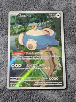 Pokemon Snorlax 051 Sv: Scarlet & Violet Promo Full Art Holo English Card - Image 1