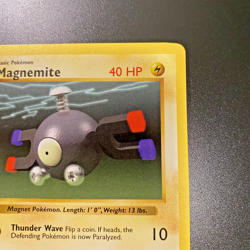 Magnemite 53/102 1st Edition Shadowless Base Set Regular LP+ - Pokemon Card - Image 3