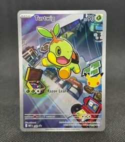 Turtwig 040 Holo Promo ME: Mega Evolution Promo Pokemon Near Mint - Image 2