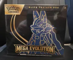 Pokemon TCG: Mega Evolution Elite Trainer Box - SEALED AND NEW FROM THE MACHINE - Image 1