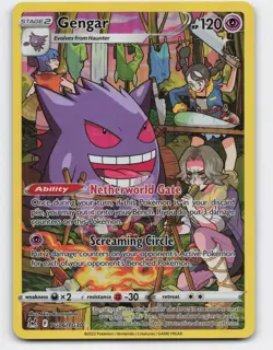2022 Pokemon, Lost Origin Trainer Gallery, #TG6/TG30 Gengar, Holo Ultra Rare - Image 1