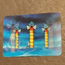 Pokemon Gyarados Lenticular 3D Promo Card PIKA-0027D Pioneer Viz Video - Image 2