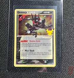 Greninja Gold Star SWSH144 2021 Celebrations Pokemon Black Star Promo 🌀 - Image 1