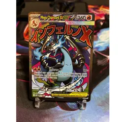 Pokemon Mega Charizard X EX Full Art Promo Holo 360 HP Me: Mega Evolution Promo - Image 1