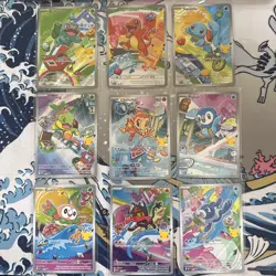 Pokemon First Partner Illustration Collection Series 1 Complete Set 2026 NM - Image 1