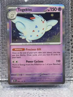 Pokemon Obsidian Flames NON Holo Rare Togekiss - 085/197 - DECK EXCLUSIVE - Image 1