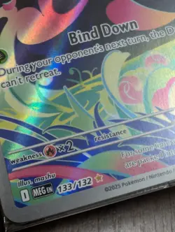 Bulbasaur 133/132 Mega Evolution Stamped Sealed Pokemon TCG - Image 3