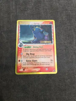 Heracross - Pokemon Card - Dragon Frontiers 3/101 - Ultra Rare Holo STAMP - MP - Image 1