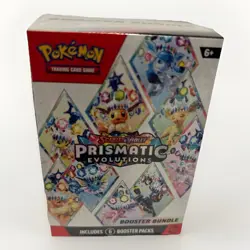 Pokemon TCG Scarlet & Violet Prismatic Evolutions Booster Bundle New Sealed - Image 1