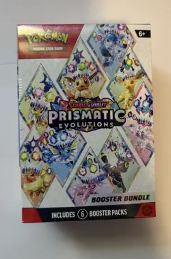 Pokemon TCG Scarlet & Violet Prismatic Evolutions Booster Bundle New Sealed - Image 2