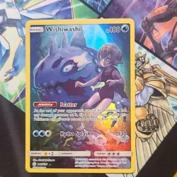 Pokemon Wishiwashi 240/236 SM Cosmic Eclipse Secret Rare Full Art Holo 2019 - Image 1