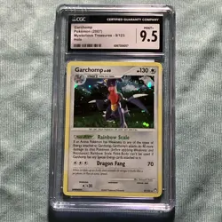 2007 Pokemon D&P Mysterious Treasures #9 Garchomp Holo CGC 9.5 - Image 1