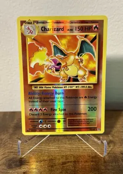 Charizard Reverse Holo 11/108 Pokemon TCG Evolutions LP (READ) - Image 1