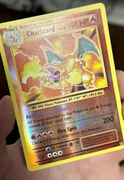 Charizard Reverse Holo 11/108 Pokemon TCG Evolutions LP (READ) - Image 3
