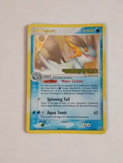 Swampert EX Emerald 11/106 Holo Rare Reverse Holo Pokemon Card - Image 1