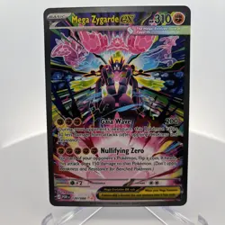 Mega Zygarde ex 120/088 SIR Perfect Order English Pokemon Card NM - Image 1