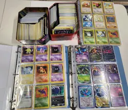 Vintage/modern Pokemon Cards Binder Lot Collection - Image 1