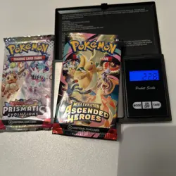 Pokemon Prismatic Evolutions Heavy Pack + Ascended Heroes Heavy - Sealed - Image 2