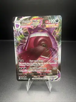 2021 Pokemon Gengar VMAX Gigantamax 157/264 Full Art Fusion Strike TCG Card NM - Image 5