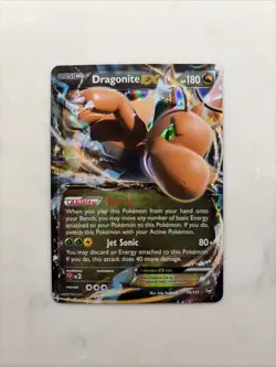 Pokemon TCG Dragonite EX 74/111 Ultra Holo Rare XY Furious Fists - Image 1